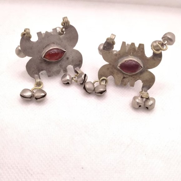 Afghan vintage ring, Afghan Bells Ring, Kuchi Jewelry, Afghan Earrings - Picture 3 of 5